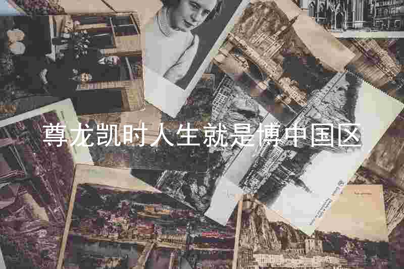 尊龙凯时人生就是博中国区