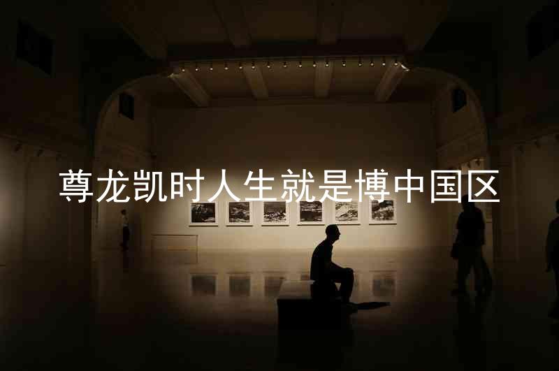 尊龙凯时人生就是博中国区